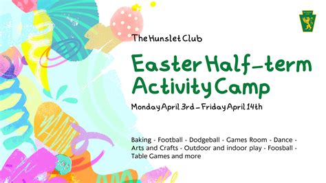 Easter Half Term Activity Camp Hunslet Club