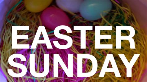 Easter Sunday 2018 Youtube