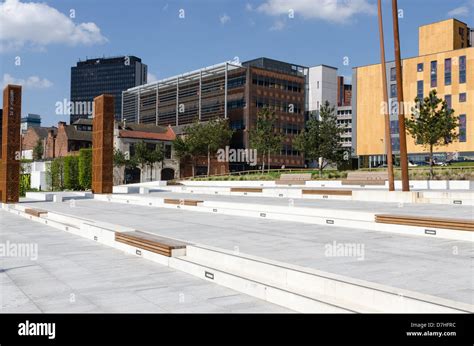 Eastside City Park At Millenium Point In Birmingham Stock Photo Alamy