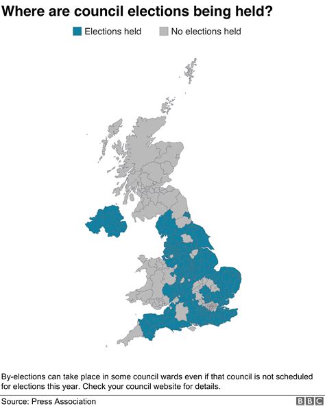 Election 2019 Council Polls To Take Place Across England And Ni Bbc News