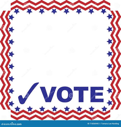 Election Day Border Stock Illustrations 3 887 Election Day Border