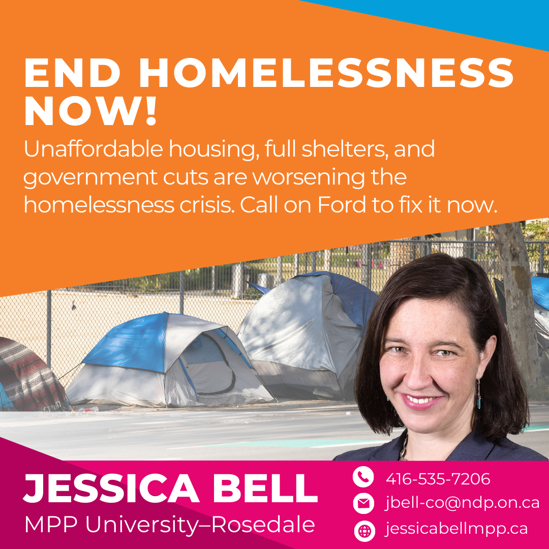 End Homelessness Now Jessica Bell