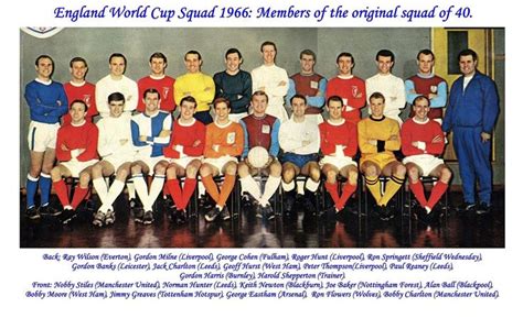 England World Cup Winners 1966 3 Team Photos Winners 22 Man Squad