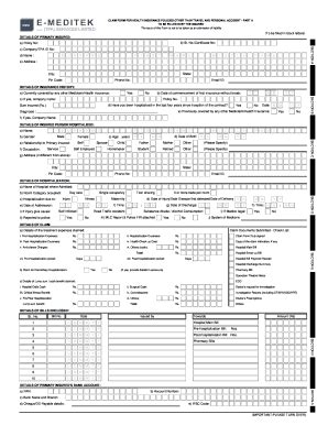 Fillable Online Standard Claim Form Insured Fax Email Print Pdffiller