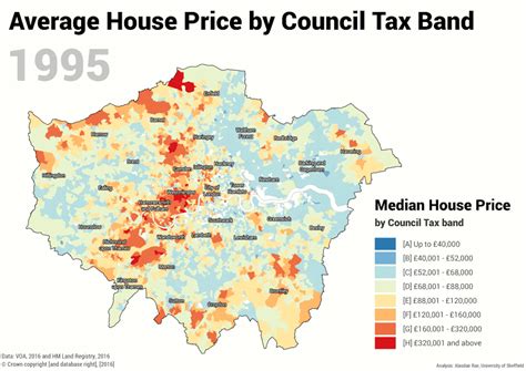 Five Maps That Prove It Amp 39 S Time To Reform Council Tax In England