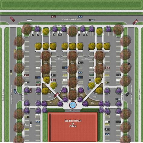 Five Ways To Improve The Common Parking Lot Parking Design Parking