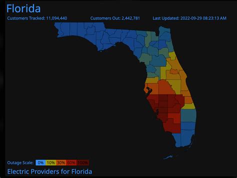 Florida Power Outage Map Update As Hurricane Ian Leaves 2M Without Power Newsweek