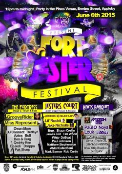 Fort Jester 2015 Festival Details Lineup And Ticket Information