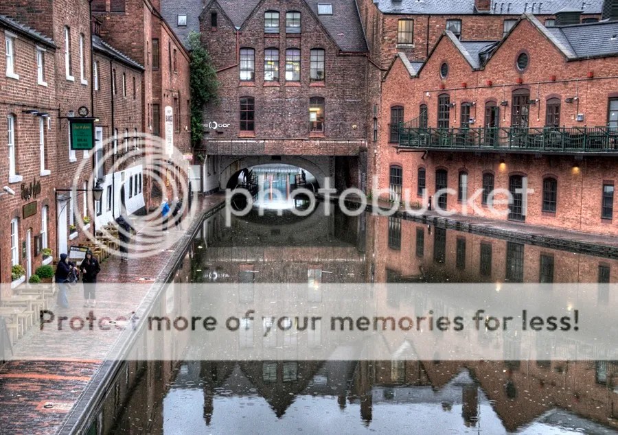 Gas Street Basin Birmingham Looking Towards Broad Street Photo Maestro