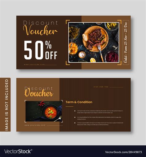 Gift Voucher Food Of Restaurant Png Images Png Banner Sale Png