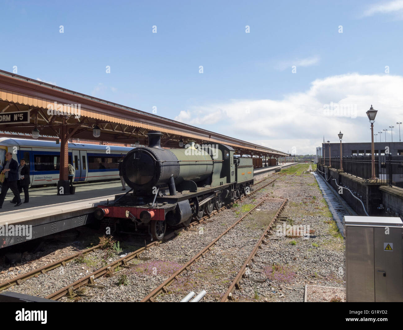 Gwr Locomotive No 2885 At Birmingham Moor Street Station 1 Stock Photo Alamy