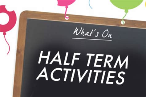 Half Term Activities Children S University St Silas Ce Primary School