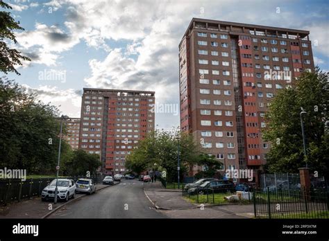 High Rise Tower Blocks In St Georges Estate In Birmingham Uk Council