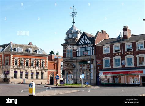 High Street Sutton Coldfield West Midlands England Uk Stock Photo