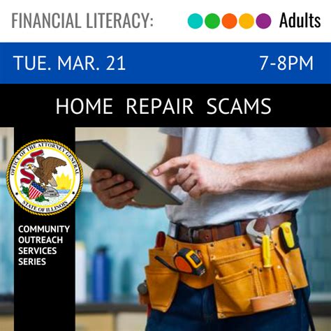 Home Repair Scams Frankfort Public Library District