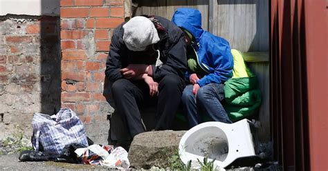 Homeless People Birmingham A Homeless Woman Editorial Stock Photo