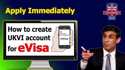 How To Create Ukvi Account And Apply For An Evisa Evisa Brp Youtube