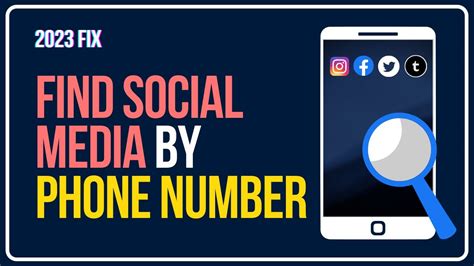 How To Find All Social Media Accounts With Phone Number For Free In