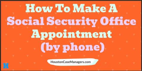 How To Make A Phone Appointment With Social Security Selma Social