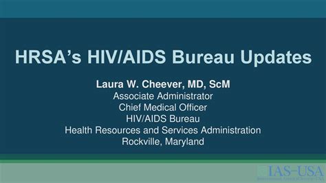 Hrsa S Hiv Aids Bureau Updates Ppt Download