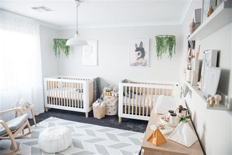 In The Nursery With Nashstyling Twin Baby Rooms Nursery Twins Twin