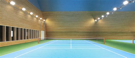 Indoor Tennis Courts Lighting Case Studies Tennis Academies Country