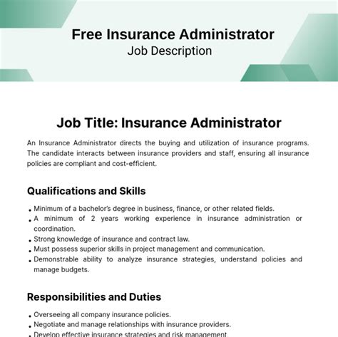 Insurance Administrator Jobs