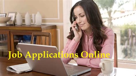 Job Applications Online Apply For Work Youtube