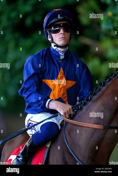 Jockey David Probert Prior To Competing In The Sky Bet Sunday Series Fillies Amp 39 Handicap At