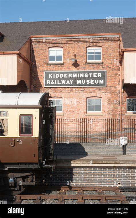 Kidderminster Station On The Severn Valley Railway Stock Photo Alamy