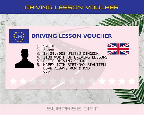 Lesson Vouchers