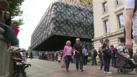 Library Of Birmingham Opening Day 3Rd September 2013 Youtube