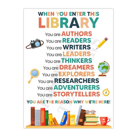 Library Posters Free Printable