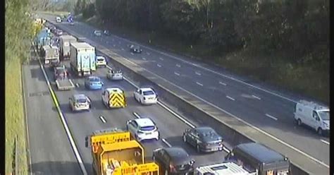 Live M6 Traffic Updates As Lorry Fire Forces Closure And Long Delays