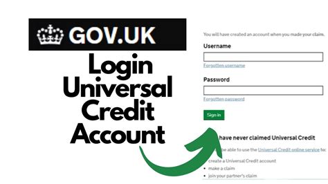 Login Universal Credits