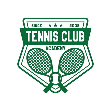 Modern Tennis Club Sports Logo Vector 14894951 Vector Art At Vecteezy