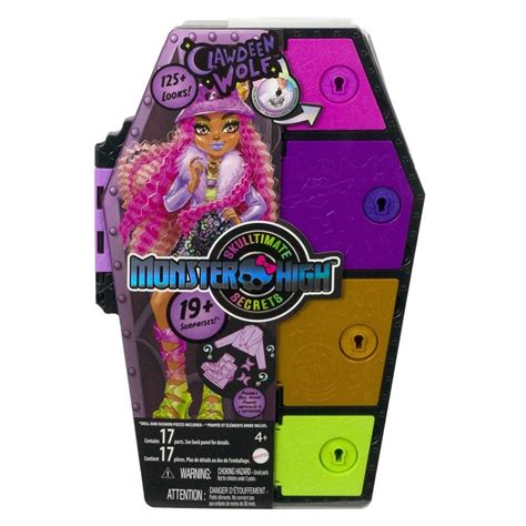 Monster High Boneca Skulltimates Secrets Clawdeen Mattel Toymania