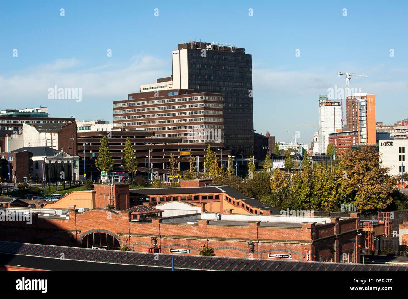 Moor Street Queensway Birmingham City Centre Uk Stock Photo Alamy