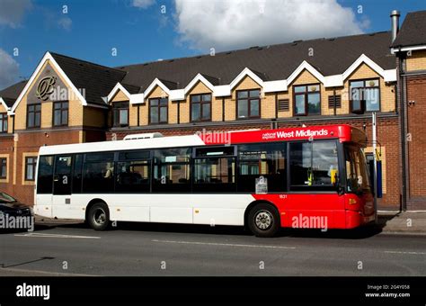 National Express West Midlands Bus In Golden Hillock Road Small Heath Birmingham West