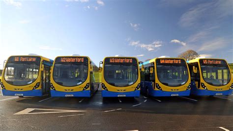 New Fleet And Improved Bus Services For Waterford City Services