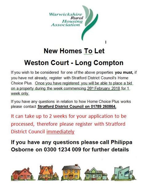 New Homes To Let Long Compton Warwickshire Rha