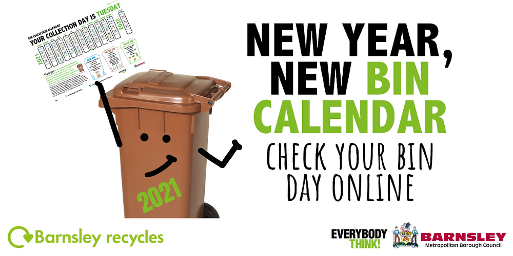 New Year New Bin Calendar For Barnsley