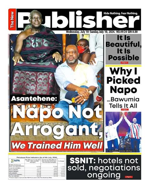 Newspaper Headlines Wednesday 10Th July 2024 Adomonline Com