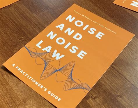 Noise Law Book Launch