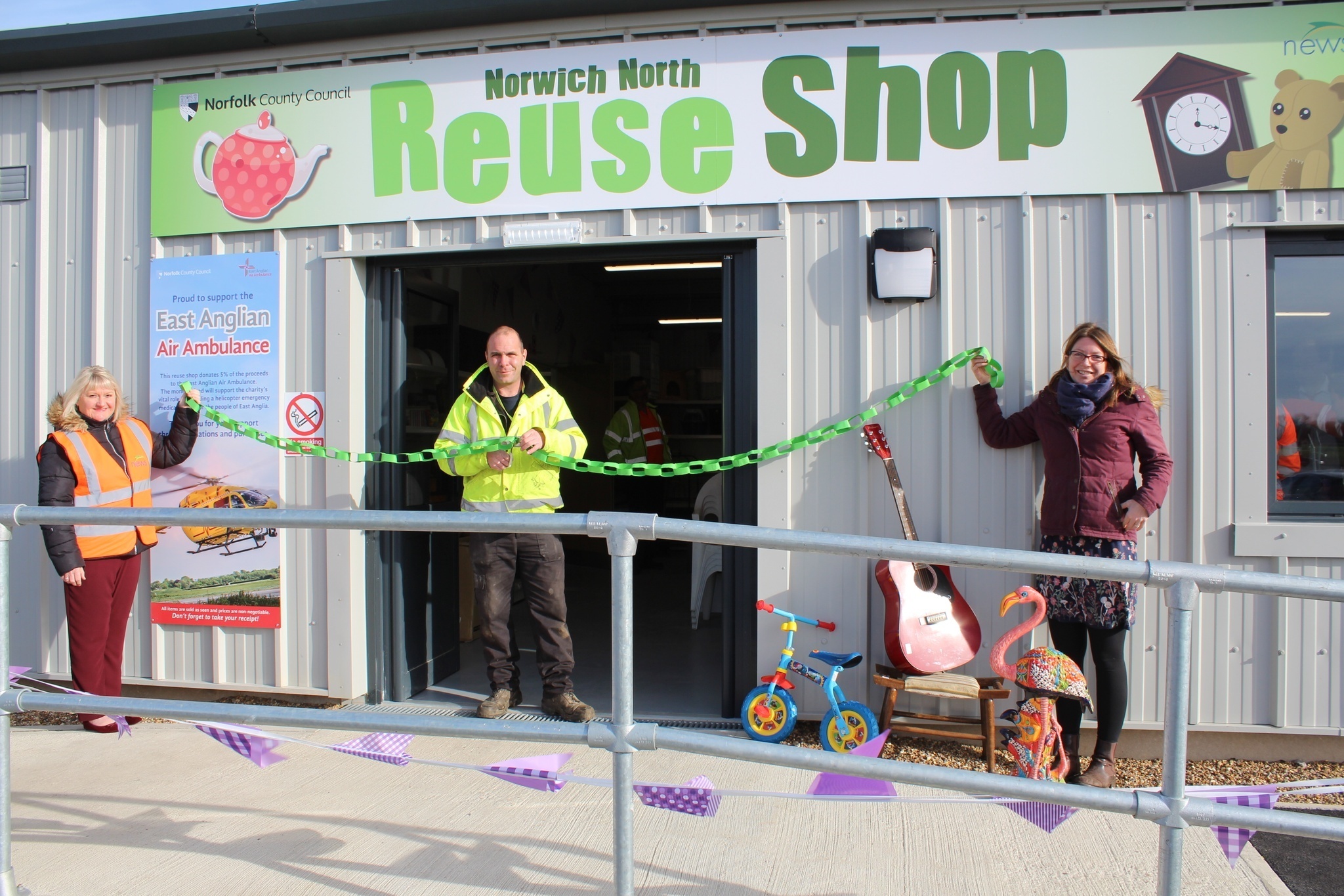 Norfolk S Largest Reuse Shop Opens At News Recycling Centre Norse Group