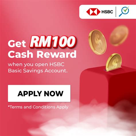 Open An Hsbc Basic Savings Account Get Rm100