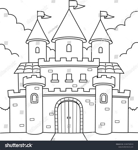 Outline Of A Castle