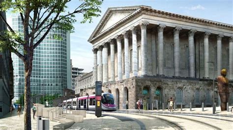 Paradise Circus Closes For Metro Tram Extension For A Year Bbc News