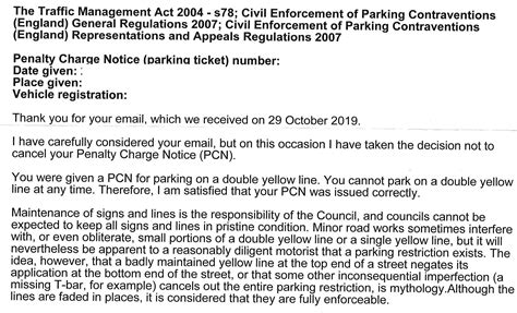 Pay Or Appeal A Parking Charge Notice Pcn