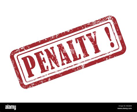 Penalty Charge Notice Stock Vector Images Alamy